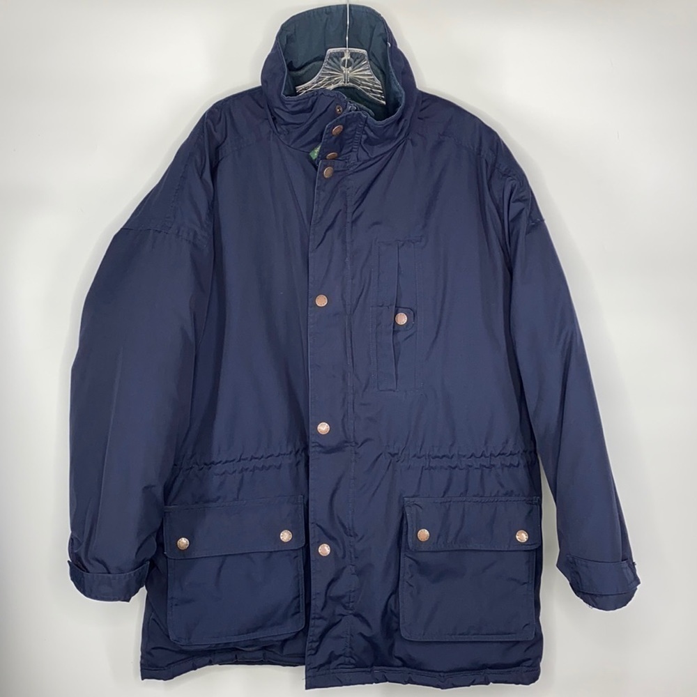 Vintage Field & Stream Navy Blue Chore Barn Jacket